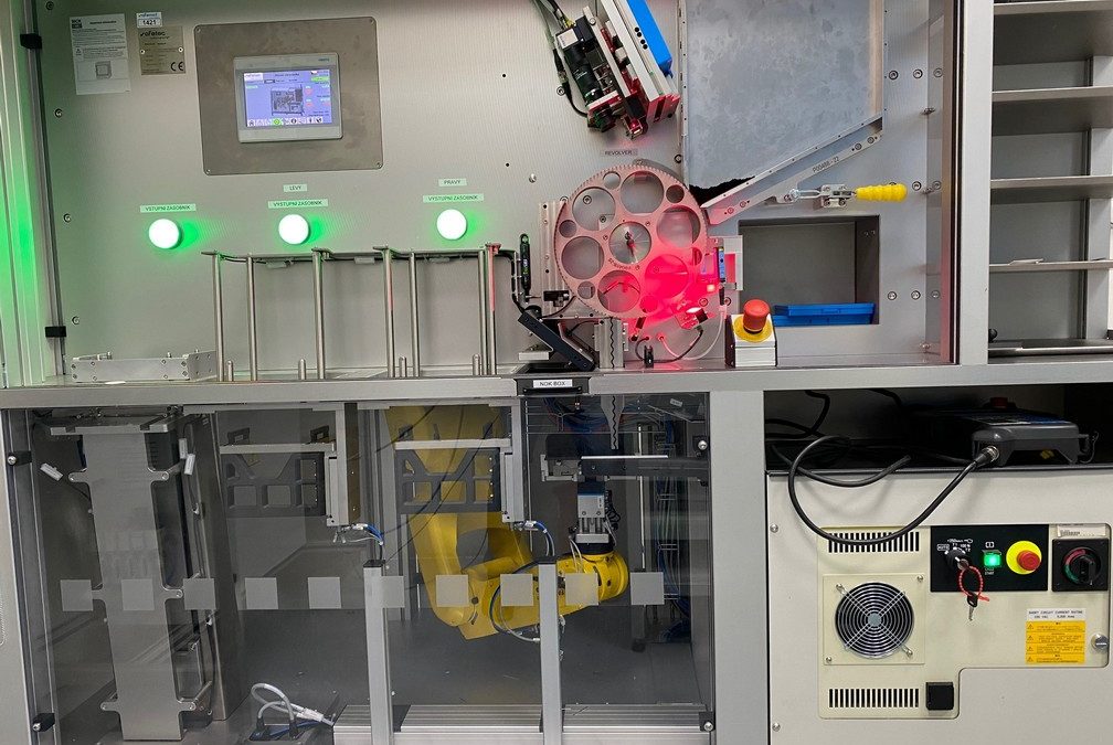 Automatický kontrolní stroj – Checkbox